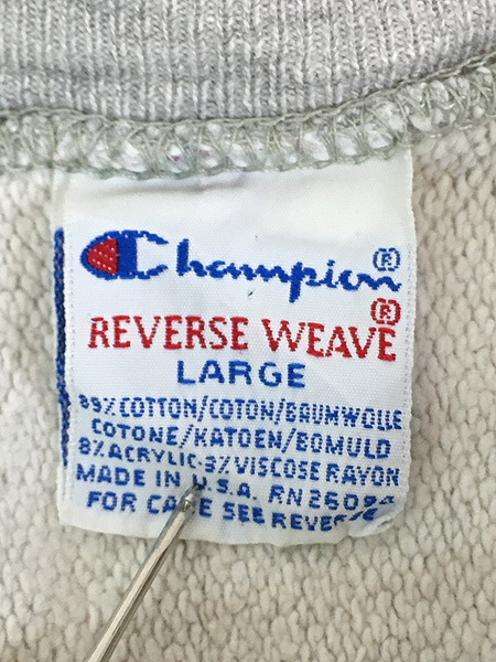 古着 90s USA製 Champion Reverse Weave 「PENN」 アニバーサリー 染