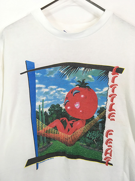 古着 80s USA製 Little Feat 「Time Loves a Hero」 アルバム ツアー ハード ロック バンド Ｔシャツ XL  古着【10off】 - 古着 通販 ヴィンテージ 古着屋 Dracaena ドラセナ