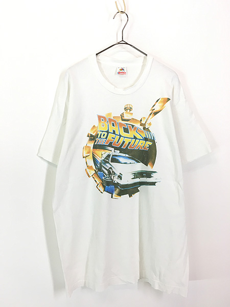 バックトゥザフューチャー　デロリアン　Tシャツ　ムービーT XL 日本版