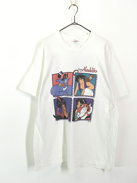 disney90s アラジン vintage t-shirt XLサイズ