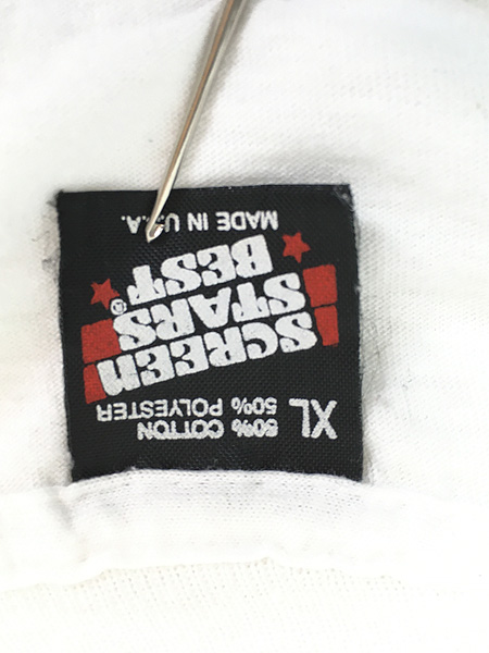 古着 80s USA製 Domino's Pizza ドミノ ピザ 企業 Tシャツ XL