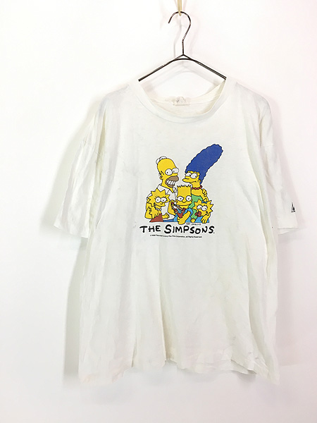 古着 80s The Simpsons シンプソンズ ファミリー Tシャツ L 古着 古着 通販 ヴィンテージ 古着屋 Dracaena ドラセナ
