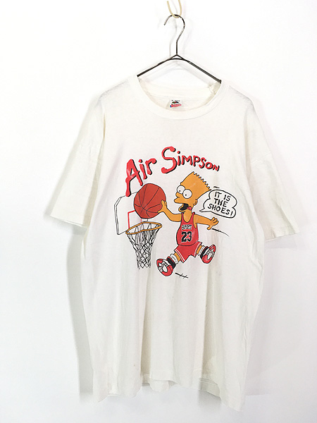 90年代 ISLANDER THE SIMPSONS シンプソンズ ノースリーブ タンクトップ キャラクタープリントTシャツ メンズL ヴィンテージ /eaa347524