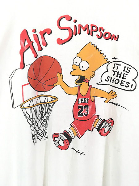 古着 90s USA製 The Simpsons シンプソンズ 「Air Simpson」 バート ...