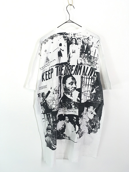 古着 90s 「KEEP THE DREAM A LIVE」 Martin Luther King キング牧師 