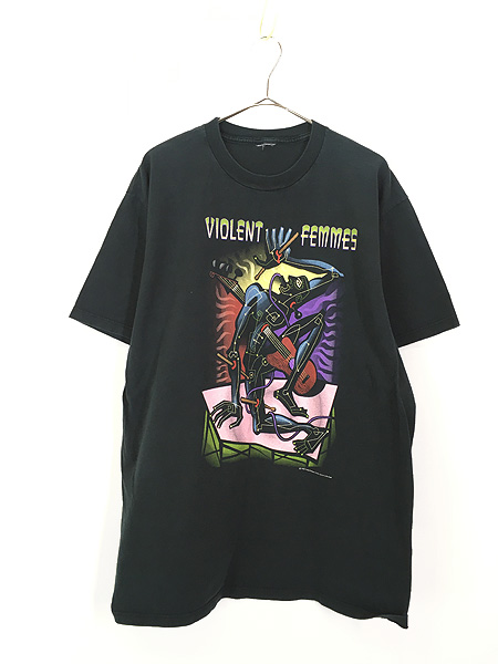 販促通販 90s violent femmes【激レア】 パンク アート系バンドTシャツ 