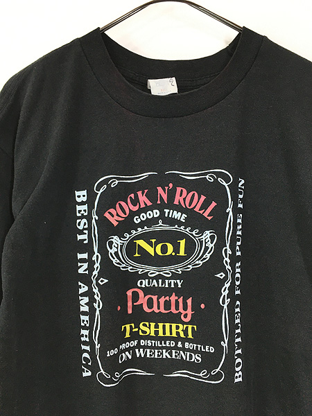 古着 80s USA製 「RockN' Roll Party」 Jack Daniel's ジャック
