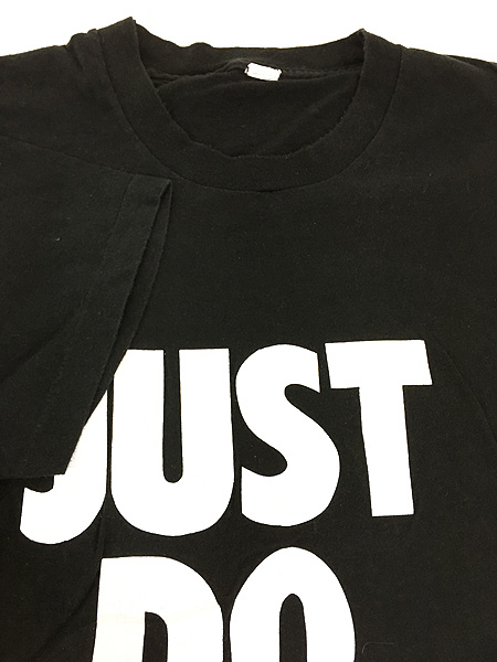 古着 90s USA製 「JUST DO ME」 メッセージ エロ Tシャツ XXL 古着