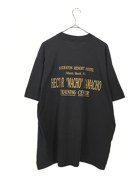 古着 90s USA製 Hector Camacho ボクサー 格闘技 Tシャツ XXL 古着