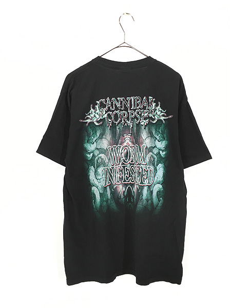 Cannibal corpse tour 2002 XL tシャツ-