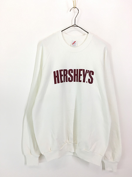 古着 80s USA製 HERSHEY'S ハーシーズ チョコレート 企業 ロゴ