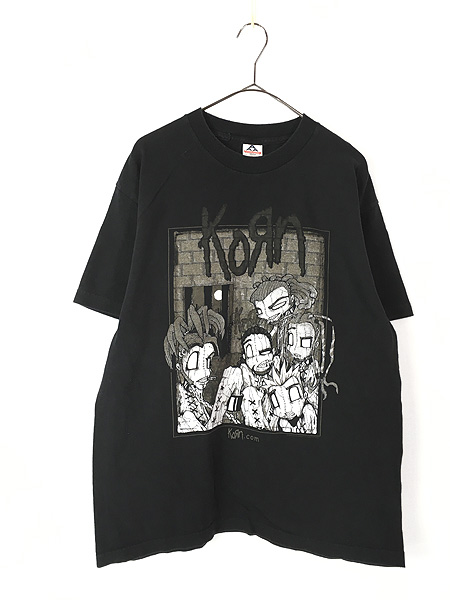 korn希少　korn 90's 黒眼　Tシャツ