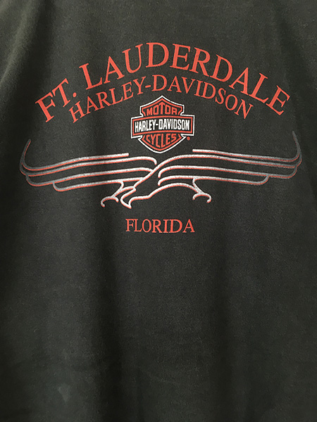 古着 00s USA製 HARLEY DAVIDSON 100周年 アニバーサリー イーグル Tシャツ L 古着 - 古着 通販 ヴィンテージ 古着屋  Dracaena ドラセナ