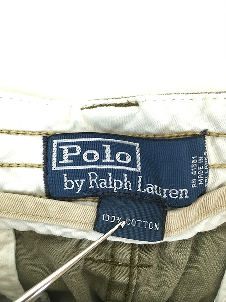 古着 Polo Ralph Lauren チノ カーゴ ショーツ ショート パンツ W33