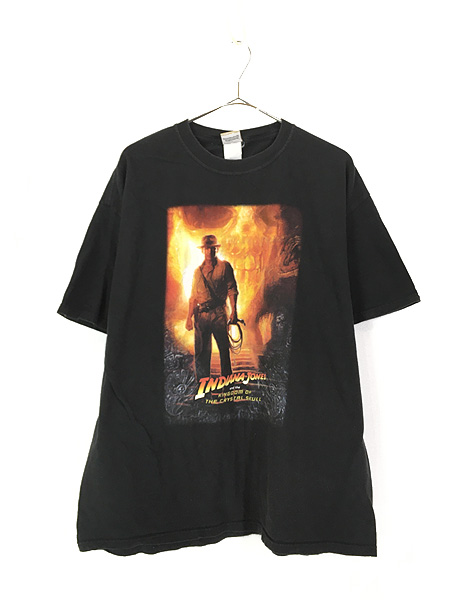XL 90s ゲーム インディジョーンズ Tシャツ Indiana JonesムービーT ...