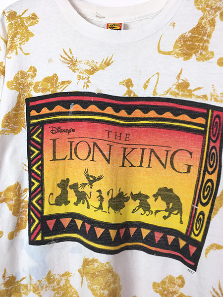 古着 90s Disney The Lion King ライオンキング オールド ムービー