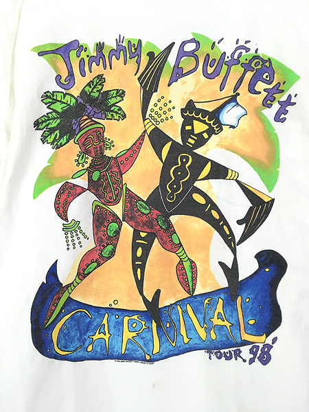 古着 90s Jimmy Buffett 「CARNIVAL」 ツアー カントリー ミュージック 