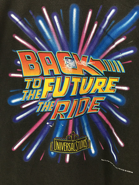 古着 90s USA製 Universal Studios Back to the Future デロリアン ...