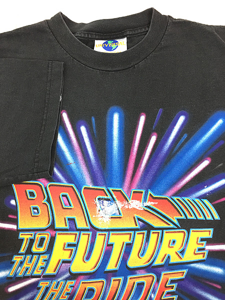 古着 90s USA製 Universal Studios Back to the Future デロリアン ...