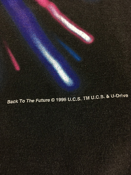 古着 90s USA製 Universal Studios Back to the Future デロリアン ...