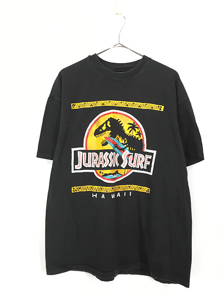 古着 90s USA製 Jurassic Park 「Jurassic Surf」 オールド ムービー ...