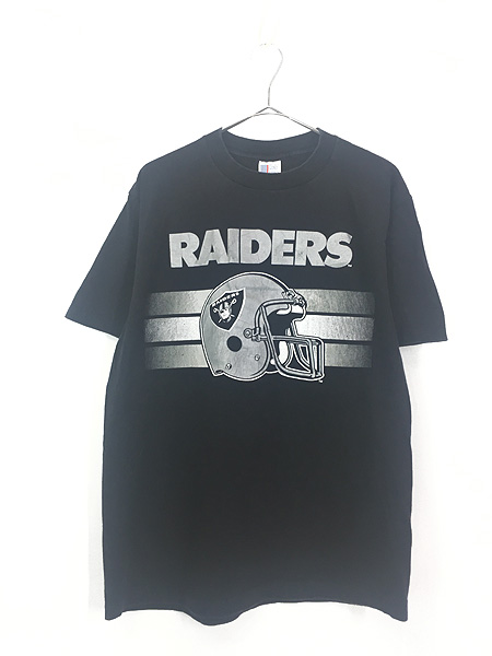 古着 90s USA製 NFL LOS ANGELES RAIDERS レイダース Tシャツ L 古着 ...