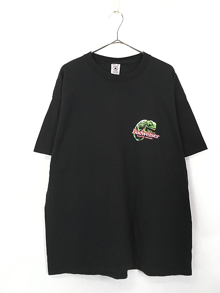 古着 90s Budweiser バドワイザー カメレオン ビール 企業 Tシャツ XL