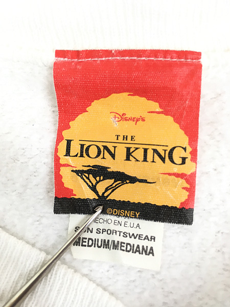 古着 90s USA製 Disney The Lion King ライオンキング シンバ ティモン