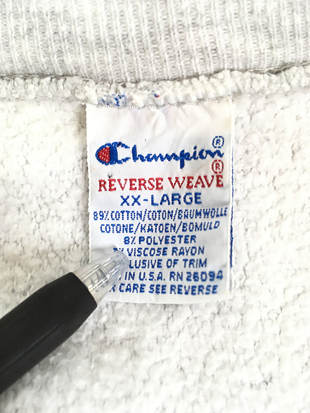 古着 90s USA製 Champion Reverse Weave 「NOTRE DAME」 2段 アーチ