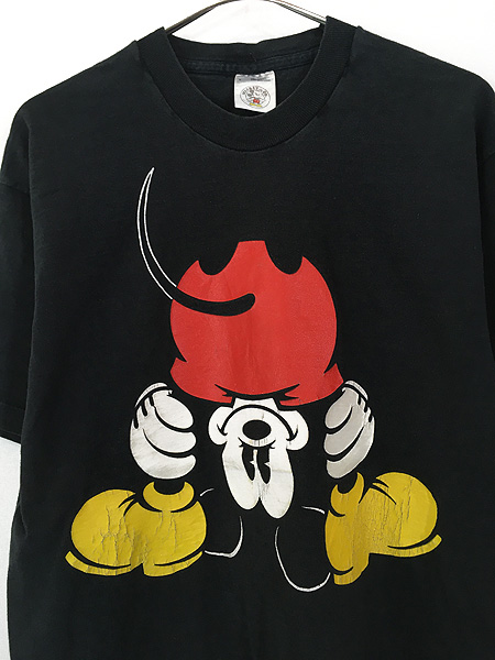 90s Disney 逆さまミッキー Tシャツ ビンテージ - Tシャツ/カットソー ...