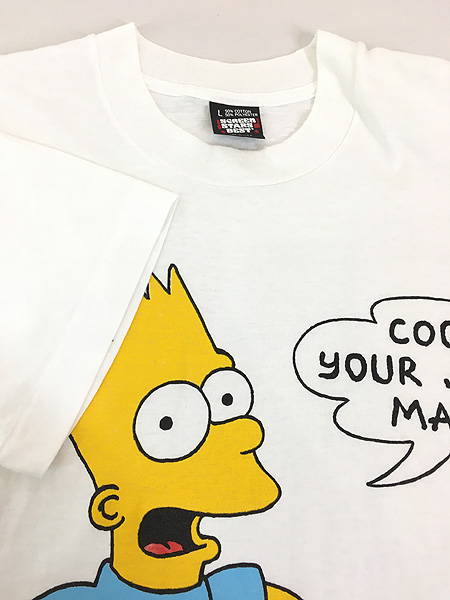 古着 80s USA製 The Simpsons シンプソンズ バート キャラクター T