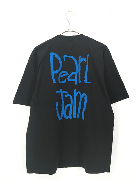 古着 90s Pearl Jam 「Eddie Vedder」 モノクロ フォト グランジ 