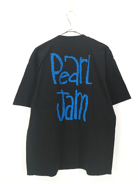 古着 90s Pearl Jam 「Eddie Vedder」 モノクロ フォト グランジ