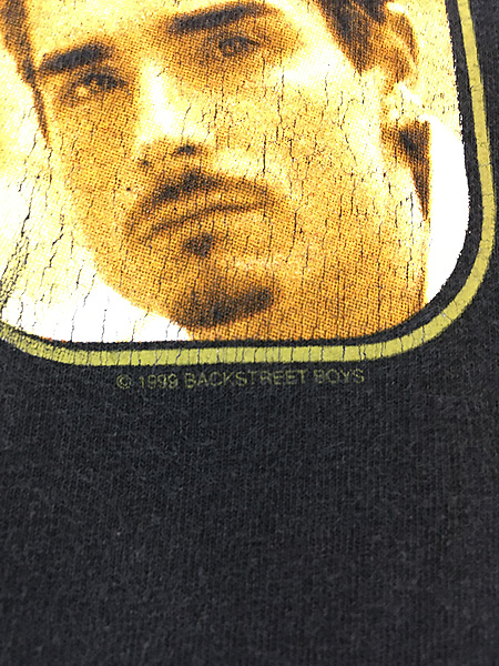 古着 90s Backstreet Boys ポップ ロック バンド Ｔシャツ L 古着