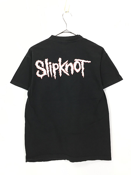 古着 90s USA製 Slipknot フォト グラフィック 覆面 ヘヴィ メタル 