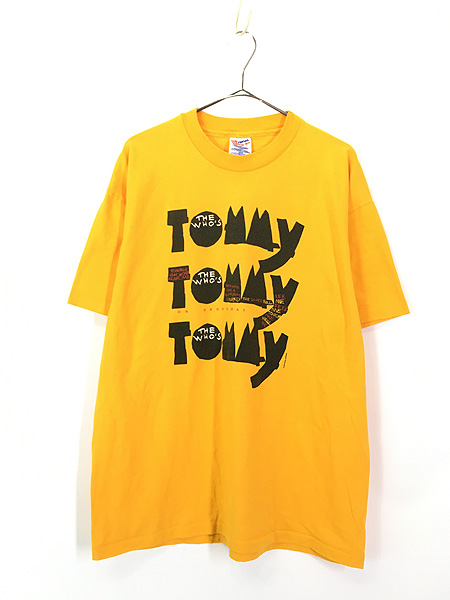 古着 90s The Who's Tommy オールド ミュージカル & ロック バンド Ｔ