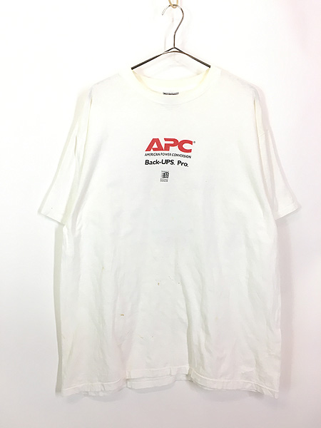 古着 90s 「APC」 Microsoft Windows 95 ウィンドウズ ソフトウェア Tシャツ XL 古着