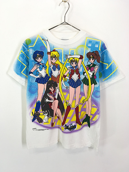 セーラームーン 90s Tシャツ (デッドストック)身幅535cm着丈72cm