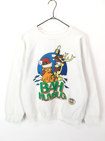 レディース 古着 90s USA製 GARFIELD ガーフィールド クリスマス