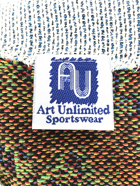 レディース 古着 90s USA製 Art Unlimited 灯台 カモメ 海岸 総柄 ノーカラー ゴブラン ジャケット L位 古着 - 古着 通販  ヴィンテージ 古着屋 Dracaena ドラセナ