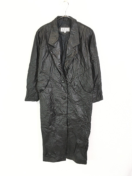 Avanti leather trench on sale coat