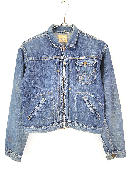 高評価新品 Wrangler - 60s ラングラー ヴィンテージ デニム Gジャン