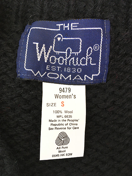 レディース 古着 80s WoolRich コアラ アニマル ウール ニット