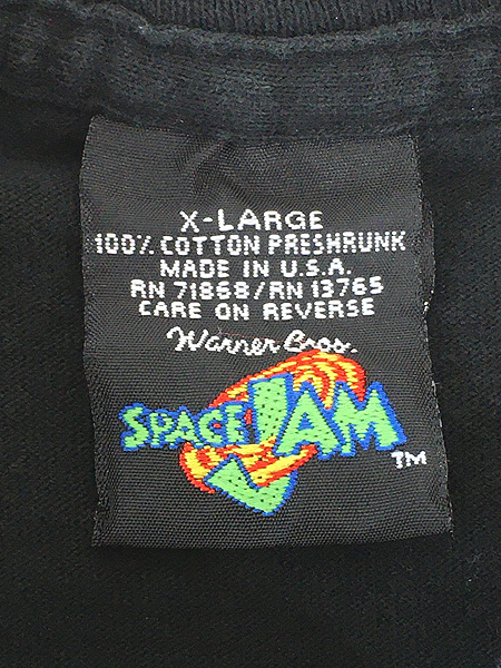 レディース 古着 90s SPACE JAM ローラバニー バックスバニー ムービー