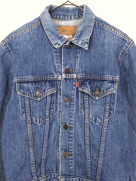 レディース 古着 80s Canada製 Levi's 75506-0211 ブルー デニム