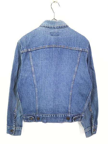 レディース 古着 80s Canada製 Levi's 75506-0211 ブルー デニム ジャケット Gジャン L位 古着 - 古着 通販  ヴィンテージ 古着屋 Dracaena ドラセナ