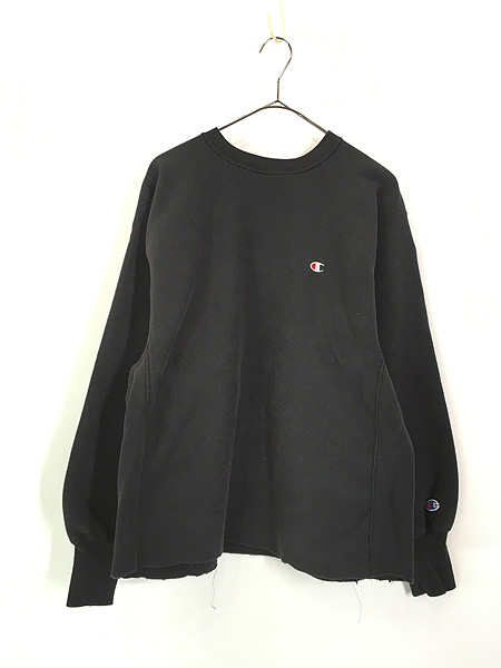 レディース 古着 90s USA製 Champion Reverse Weave ワンポイント