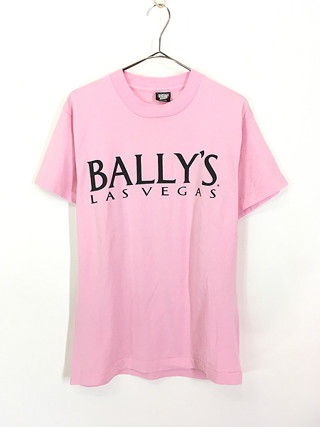 レディース 古着 90s USA製 「BALLY'S LAS VEGAS」 ラスベガス ホテル プリント Tシャツ XL 古着