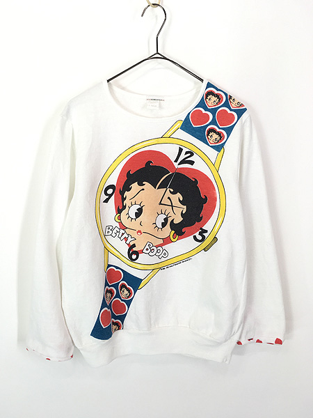 レディース 古着 80s USA製 BETTY BOOP ベティー ブープ 腕時計 BIG