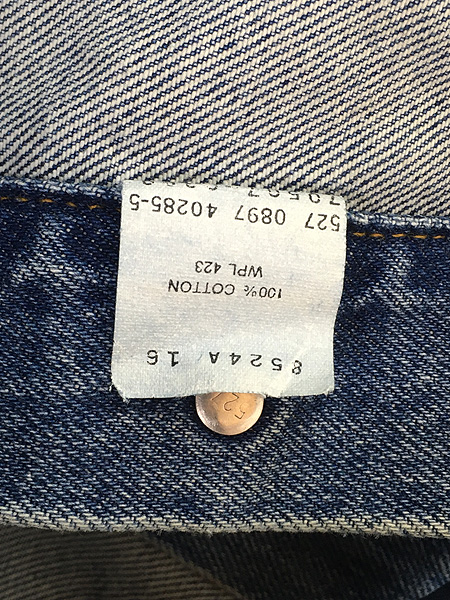 古着 90s USA製 Levi's 70507-0389 デカタグ ビッグシルエット デニム